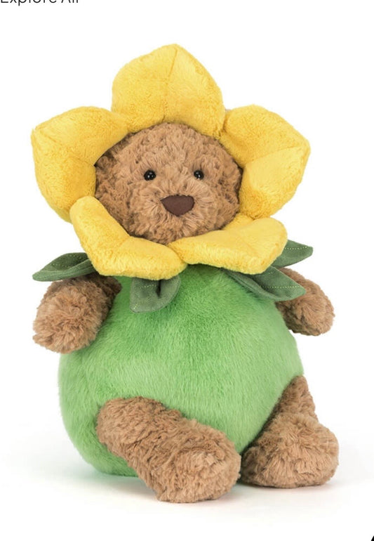 Bartholomew Bear Daffodil Outfit